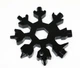 Мультитул для велосипеда 18 в 1 "как сюрикен" инструменты снежинка SNOWFLAKE WRENCH TOOL (713421940) Черный - изображение 11