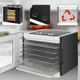 Сушка для овощей и фруктов Clatronic 450 Вт, 6 ярусов (DR 3773) - изображение 3