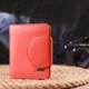 Стильный компактный Женский кошелек из натуральной кожи CANPELLINI Wallet 21669 Коралловый - изображение 7