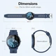 Смарт-годинник AGPTEK LW11 Blue - изображение 6
