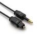 Кабель оптический Mini-Toslink 3.5 -> Toslink 2.2 мм 10 м SPDIF (579018243-1) Черный - изображение 1
