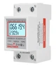 Счетчик электроэнергии однофазный DDS6619-004 Sinotimer на дин рейку 5(80)А 230V 50Hz DIN с подсветкой дисплея - изображение 3