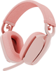 Słuchawki Logitech Zone Vibe 100 Wireless Rose (981-001224) - obraz 1