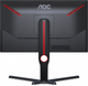 Monitor 24.5" AOC 25G3ZM/BK -- FHD VA 8-Bit / 240 Hz / 1 ms (GTG) / Adaptive Sync / G-SYNC Compatible / Freesync Premium - obraz 5