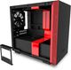 Obudowa NZXT H210i czarno-czerwona (CA-H210i-BR) - obraz 1