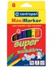 Фломастеры Centropen Maxi Super Washable. набор 8 шт - изображение 1