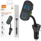FM трансмиттер Bluetooth автомобильный модулятор с LED дисплеем Ldnio 43W PD3.0 + QC3.0, AUX 3.5mm, BT, FM (C705Q) - изображение 1