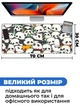 Ігрова поверхня (Килимок для мишки) SHLab Панди SHM-696 (70х30 см) (31002) - зображення 3