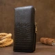 Клатч мужской под рептилию Vintage 20438 Черное - изображение 7