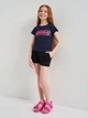 Детские шорты для девочки 4F 4FJSS23TSHOF098-20S 122-128 см Черные (5904698242283) - изображение 3