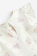 Сукня біла в квітковий принт H&M 98см (400092063) - зображення 2