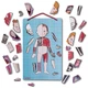 Игровой магнитный набор Janod Тело человека (J05491) (3700217354916) - изображение 2