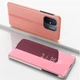 Чехол-книжка Mirror для Xiaomi Redmi 12C Зеркальная Розовый - изображение 1