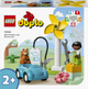 Конструктор LEGO DUPLO Town Вітрова турбіна та електромобіль 16 деталей (10985) - зображення 1