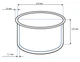 Чаша для мультиварок ROTEX RIP5032-C - изображение 3