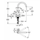 Смеситель Grohe Eurosmart Cosmopolitan (32843002) - изображение 2