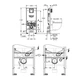 Інсталяція для унітазу, Grohe Rapid SLX (39598000) - изображение 14