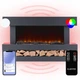 Електрокамін Klarstein Studio Light & Fire 3 Smart WiFi Fireplace Сірий - изображение 1