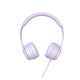 Большие наушники лапухи с микрофоном Hoco W21 purple 29273 - изображение 4