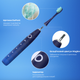 Електрична зубна щітка Oclean Flow Sonic Electric Toothbrush Blue (Синя) - зображення 6
