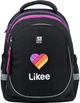 Набор Kite Likee рюкзак + пенал + сумка для обуви Черный (SET_LK22-700M) - изображение 2