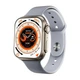 Умные смарт часы XO M8 Mini Ultra 44mm Smart Watch наручные смарт-часы с функцией приема звонков серый - изображение 1