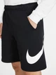 Шорты хлопковые длинные мужские Nike Sportswear Club Graphic BV2721-010 2XL Черные (193146346832) - изображение 4