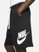 Шорты хлопковые длинные мужские Nike ike M Nk Club Alumni Hbr Ft Short DX0502-010 L Черные (0196154942461) - изображение 5