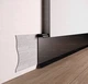 Плінтус прихованого монтажу ALUconcept SLPM-60 LED (2.6м), ЧОРНИЙ - зображення 2