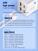 Сетевое зарядное устройство LDNIO SC1418 65W для телефона ноутбука 2 USB-C + 2 USB-A + 1EU розетка PD/QC4.0+ - изображение 8