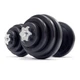 Гантели WCG Strong 2х20 кг Черный - изображение 2