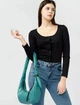 Женская сумка Sambag HOBO S мурена 30 х 13 х 8 см (53100036) - изображение 7