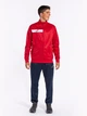 Детский спортивный костюм (толстовка + штаны) для мальчика Joma Columbus 102742.603 118-128 см Красный/Темно-синий (8445456343080) - изображение 1