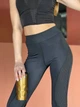 Женский спортивный топ с сеткой Dionafit черный размер L - изображение 2