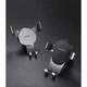 Автомобильный держатель для смартфона 4.7-6.5" Ugreen LP130 Gravity Drive Air Vent Mount 63-88мм 40907 Черный - изображение 2