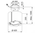 Вытяжка декоративная Franke FSMS F42 SS/BK MATT (345.0654.870) - изображение 2