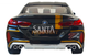 Игрушечная машинка металлическая BMW Manhart MH8 800 АвтоЕксперт БМВ, черный, звук, свет, иннерция, откр. двери, капот, багажник, 15*7*5 см (TK-3054) - изображение 5