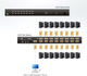 KVM-перемикач ATEN CS1716A-AT-G 16-портовий PS/2-USB - зображення 4