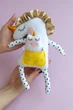 М’яка іграшка сплюшка Єдиноріг WooolyWool ручної роботи - зображення 2