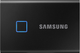 Dysk SSD Samsung Portable T7 TOUCH 1TB USB 3.2 Type-C Czarny (MU-PC1T0K/WW) External - obraz 1