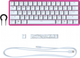 Klawiatura przewodowa HyperX Alloy Origins 60 HX Red USB Pink (572Y6AA) - obraz 5