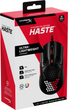 Mysz komputerowa HyperX Pulsefire Haste USB Czarno-Czerwona (4P5E3AA) - obraz 10