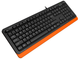 Klawiatura przewodowa A4Tech FK10 USB Pomarańczowa (A4TKLA46451) - obraz 3