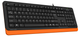 Klawiatura przewodowa A4Tech FK10 USB Pomarańczowa (A4TKLA46451) - obraz 5