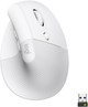 Mysz komputerowa Logitech Lift Vertical Ergonomic Bezprzewodowa/Bluetooth Biała (910-006475) - obraz 1