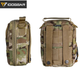 Медична сумка аптечка тактична IDOGEAR BG3523 MOLLE First Aid EMT Utility Pouch IFAK нейлонова сумка першої допомоги Мультикам - зображення 2