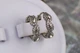 Сережки кільця Хuping Jewelry тріо 1.6 см сріблясті - зображення 3