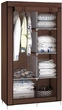 Тканинна шафа для речей Ason Storage Wardrobe 88105 2 секції 105 х 45 х 170 см Коричнева (51692BR) - зображення 1