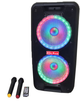 Акустична система UBL 1010 Partybox з MP3 USB/ SD/ FM радіо/ Bluetooth/ Акумулятор/ 2 радіомікрофона - зображення 2