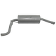 Глушник ТЕКС Форд Ескорт 1.4л 1990-2001р, 1.6л 1990-1994р, інжектор та карбюратор, кузов хетчбек (56597) - зображення 3